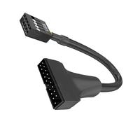 YROHGKPN Cable de conversión USB 3.0 a 2.0 macho hembra para conexión entre placas base modernas y dispositivos USB antiguos, cable de extensión de placas base