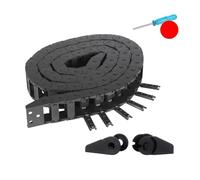 YROHGKPN Cadena de arrastre de nailon reforzada Mejora la protección del cable y la resistencia al desgaste para impresoras 3D. Gestión precisa del cable