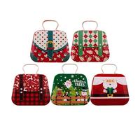 YROHGKPN Caja de almacenamiento decorativa de Navidad, festival, espaciosa y fácil de usar