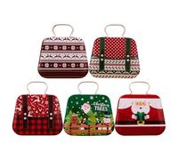 YROHGKPN Caja de almacenamiento decorativa de Navidad, festival, espaciosa y fácil de usar