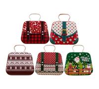 YROHGKPN Caja de almacenamiento decorativa de Navidad, festival, espaciosa y fácil de usar