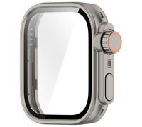 YROHGKPN Carcasa de cristal antipolvo para reloj inteligente, compatible con 4 protectores de pantalla, seguro y rápido de poner y quitar