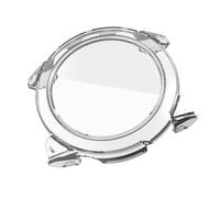YROHGKPN Carcasa de cristal resistente a los arañazos, carcasa antipolvo para marco de 47 mm, seguro y rápido de poner y quitar el reloj