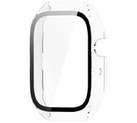 YROHGKPN Carcasa para reloj inteligente con protector de pantalla de cristal integrado, antigolpes, antigolpes, antipolvo, carcasa para reloj