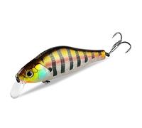 YROHGKPN Cebo duro Crankbait, Jerk Baits, Lucio, Crankbait, Swimbait, Topwater Minnow Señuelos de Pesca de Agua Salada Flotante