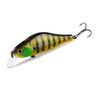 YROHGKPN Cebo duro Crankbait, Jerk Baits, Lucio, Crankbait, Swimbait, Topwater Minnow Señuelos de Pesca de Agua Salada Flotante
