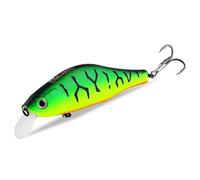 YROHGKPN Cebo duro Crankbait, Jerk Baits, Lucio, Crankbait, Swimbait, Topwater Minnow Señuelos de Pesca de Agua Salada Flotante