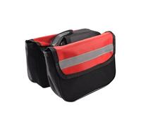 YROHGKPN Cierre de cremallera para bicicleta de carreras, bolsa de tubo superior impermeable para bicicleta, bolsa de marco frontal para ciclismo, barras transversales, bolsas de almacenamiento para