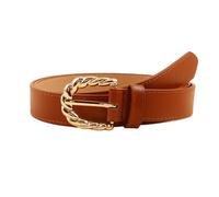 YROHGKPN Cinturón de mujer de estilo occidental, cintura ajustable, piel sintética, para uso casual y activo, piel sintética, c, Talla única