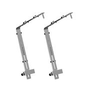 YROHGKPN Cisternas de pescado Trípode de luz de aleación de aluminio con contorno fino de 5 mm de grosor Altura de la lona Personalizable para una iluminación óptima Soporte colgante de aluminio