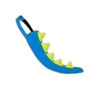 YROHGKPN Cola de dinosaurio de peluche para niños, cola de dragón ajustable, accesorios de rendimiento, accesorios para fiestas y juegos escolares, juegos de rol para niños, azul, Talla única