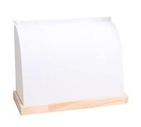 YROHGKPN Collar de moda con base de madera. Soporte estable para collares de madera. Práctico expositor de joyas y organizador de almacenamiento. Organizador de joyas