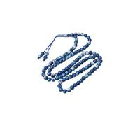 YROHGKPN Collar de rosario multiusos para musulmanes, perlas acrílicas vivas, diseño cómodo para devoción, rituales espirituales, collar de rosario para musulmanes, talla única, como se describe