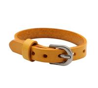 YROHGKPN Cómoda pulsera de piel de perla, elegante declaración de moda, ideal para el día a día, pulsera de cuero, talla única, como se describe