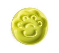YROHGKPN Cuenco antichocking para mascotas, plato de comida para cachorros, cerámica MessFree golosinas, comida seca, alimentación, beber, alimentación lenta del gato