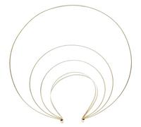 YROHGKPN Diadema de cuatro capas con corona para mujer, diadema de Dios vintage, diadema formal para eventos, fiestas, fiestas de novia, tocado de cuatro capas