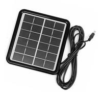YROHGKPN Dispositivo de batería solar policristalina densa de 2 W-6-V, ejemplar para la alimentación en crisis de mochila Panel de carga solar delgado