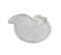 YROHGKPN Divertida y funcional forma de animal para cocinar creativamente, bandeja de silicona, perfecta para proyectos de manualidades, decoraciones, bandejas