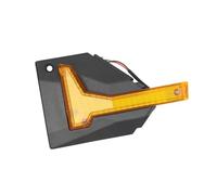 YROHGKPN Durabilidad Plástico Bicicleta Luz de Advertencia Diferentes Condiciones Climáticas Vida de la Batería Para Más Seguridad Al Ciclismo Durabilidad Bicicleta Reflectores De Plástico