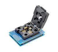 YROHGKPN Eficiente TQFP44 a DIP40 base de programación Chiptest asiento de combustión para un uso sencillo en pruebas de desarrollo electrónico