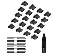 YROHGKPN El juego de cuidado indispensable para el teléfono contiene topes de polvo USB C y protección de rejilla de llamada, base de papel, tapas de orificio de carga para accesorios de teléfono