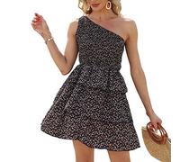 YROHGKPN Elegante Vestido De Novia Largo Con Una Correa De Hombro Para Mujer Sin Mangas Fiesta Noche De Promoción Estilo Elegante Faldas De Mujer Para Mujer Ranurado Para Cintura Alta Para Suelto