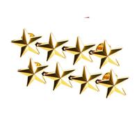YROHGKPN Epaulettes de estrella versátiles para capitanes policías uniformes de seguridad hombro aplicado hombro joyas capitán charreteras, Metal dorado 4star sh, Talla única