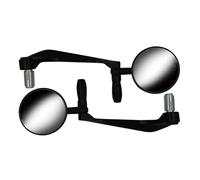 YROHGKPN Espejo de bicicleta con conector para manillar, espejo retrovisor con visión mejorada y fijación segura, accesorios para moto, manillar ajustable