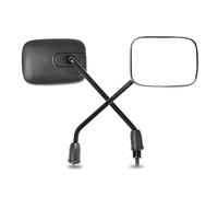 YROHGKPN Espejo retrovisor gran angular vista antisacudida diseños de seguridad mejorada para viajeros y excursiones manillar de bicicleta espejo lateral