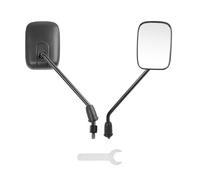 YROHGKPN Espejo retrovisor gran angular vista antisacudida diseños de seguridad mejorada para viajeros y excursiones manillar de bicicleta espejo lateral