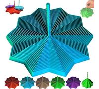 YROHGKPN Estrella sensorial hexagonal equipada impresa en 3D para estimulación multisensorial, alivio del estrés, juguete portátil para estudiantes, alivio de presión científico