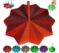 YROHGKPN Estrella sensorial hexagonal equipada impresa en 3D para estimulación multisensorial, alivio del estrés, juguete portátil para estudiantes, alivio de presión científico