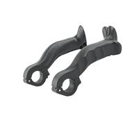 YROHGKPN Extensión de manillar de bicicleta antideslizante para un agarre cómodo, ligero, forma ergonómica, fácil de montar, regulable, empuñaduras de manillar de bicicleta de montaña, peso ligero