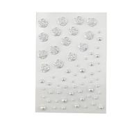 YROHGKPN Face Jewels Stickers Pearls Eyeshadow Crystals Decals Decoration Beauty Diamonds for Music Festivals and Holiday Parties Rhinestones Face Gems, talla única, como se describe