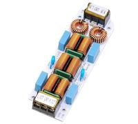 YROHGKPN Filtro de interferencia electromagnético de 4 niveles para electrónica sensible con capacidad de carga de 6/10 A, amplificador de auriculares, filtro de ruido