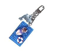 YROHGKPN Fluctuation Plan - Llavero de poliestireno alentado para piscina, para sacos de acceso, elegante y funcional, diseño creativo, B, Talla única