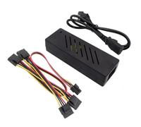 YROHGKPN Fuente de alimentación externa eficiente para discos duros NAS para expertos en TI y editores de video que requieren almacenamiento. Fuente de alimentación externa para discos duros