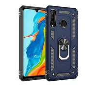 YROHGKPN Funda para teléfono móvil con función atril, resistente a los arañazos, para modelos compatibles, a prueba de golpes, color azul oscuro