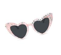 YROHGKPN Gafas de fiesta, gafas de sol en forma de corazón, accesorios para fiestas de cumpleaños, accesorios de disfraces, gafas divertidas, gafas de sol en forma de corazón