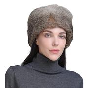 YROHGKPN Gorro peludo con cola de peluche a prueba de viento para caza de invierno cálido invierno cazador peludo Ciclismo para hombres y mujeres Esquí Viajes, Transverse Hair Dire, XXL