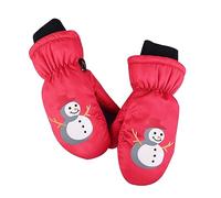 YROHGKPN Guantes a prueba de viento para niños con estilo infantil de dibujos animados para niños cálidos y gruesos mitones regalo para niños y niñas regalo para ciclismo al aire libre sin dedos para