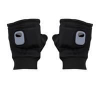 YROHGKPN Guantes eléctricos recargables por USB, calentadores de medio dedo, guantes de invierno