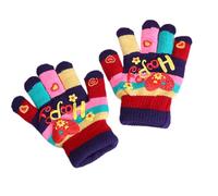 YROHGKPN Guantes térmicos cálidos de moda espesan elegantes mitones para clima frío invierno ciclismo esquí escalada invierno niña grande, morado, M