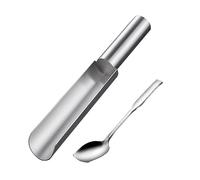 YROHGKPN Herramienta para hacer albóndigas, cucharas de albóndigas, para la cocina, multifunción, bolas de pastel, cuchara de albóndigas, acero inoxidable, multifuncional