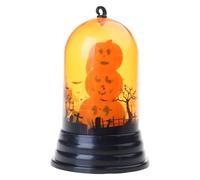 YROHGKPN Iluminación electrónica de mesa de Halloween, duración de la batería, linterna de mesa para vacaciones, sin llama, sin humo, luces de cera derretidas, decoraciones de iluminación de Halloween