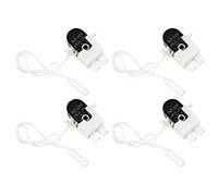 YROHGKPN Interruptor de cable multiusos de 4 piezas con 2 A y 250 V, fácil de usar para iluminación del hogar, ventilador de techo, lámpara colgante, interruptor de luz de baño