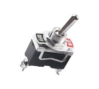 YROHGKPN Interruptor de palanca en miniatura, 2/3/4/6 pines, 250 V, 15 A, para coche
