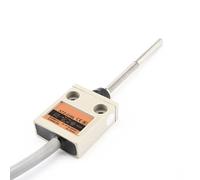 YROHGKPN Interruptor de viaje impermeable de alta sensibilidad, cable de 300 cm, palanca de rodillos, limitador de empuje para uso industrial, límite de plástico duradero con cable