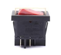 YROHGKPN Interruptores de botón industrial, interruptor de roca resistente, de un solo polo, PVC, adecuado para varios dispositivos, botón pulsador con luz