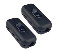 YROHGKPN Juego de 2 elegantes interruptores de lámpara de colores, 250 V, accesorios para el hogar, portátil, para diferentes aplicaciones de iluminación, uso diario ocasional, interruptor eléctrico